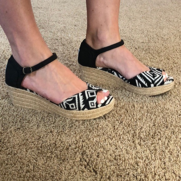 Toms Platform Wedge Aztec - Picture 8 of 8